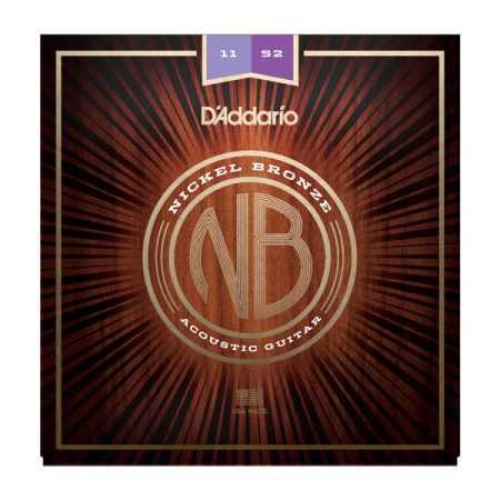 D'addario D'Addario Nickel Bronze Acoustic Guitar Strings NB-ACOUSTIC