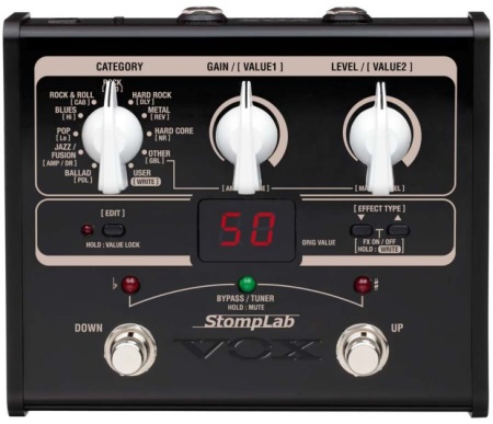 Vox StompLab MULTI-EFFECT Guitar PEDAL SL1G