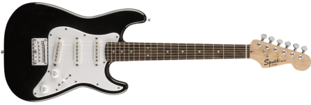 Squier Mini Strat Electric Guitar - Black Finish - V2 0310121506