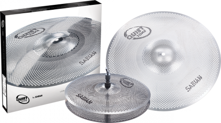 Sabian Quiet Tone Practice Set with 13" hats & 18" crash QTPC501