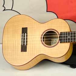 Lanikai Flame Maple Tenor Uke with (Carry bag included) FM-T