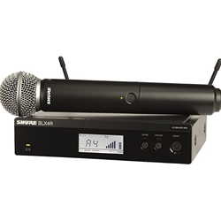 Shure BLX24R/SM58-H10 Mic Systems