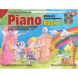 Koala Progressive Piano Method for Young Beginners: Book 1 - CD & DVD CP18326