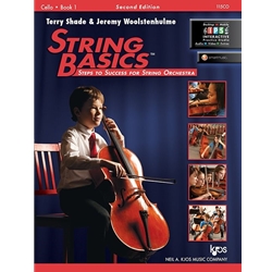 Kjos String Basics, Book 1 - Cello 9780849734854