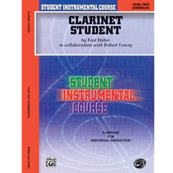 Alfred Student Instrumental Course Clarinet Student  - Level 2 00-BIC00206A