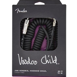 Fender Hendrix Voodoo Child Cable, Black, 30' 0990823003