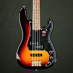 Fender American Performer Precision Bass, 3-Tone Sunburst, Carry Bag 0198600300