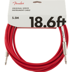 Fender Original Series Instrument Cables - 18.6 Red 0990520010