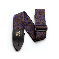 Ernie Ball Purple Paisley Jacquard Strap P04164