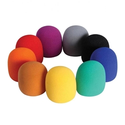 StagePro Foam Microphone Windcreens - Available in colors KBC10M