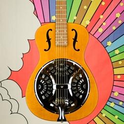 Uncle Ike s Music Sound Epiphone Dobro Hound Dog Round Neck Resonator Guitar DWHOUNDRN