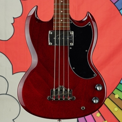 Cherry Red EpiphoneEB-0 Electric Bass Guitar