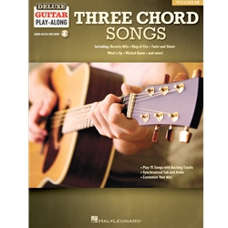 Three Chord Songs
Deluxe Guitar Play-Along Volume 12