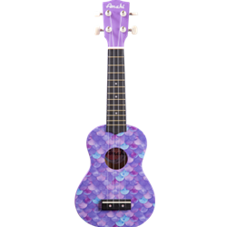 Amahi DDUK12 Mermaid Design Ukulele