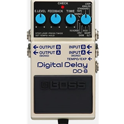 Boss DD8 Wide Ranging Digital Delay Pedal DD-8