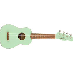 Fender Venice Soprano Uke, Walnut Fingerboard, Surf Green 0971610557