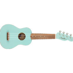 Fender Venice Soprano Uke, Walnut Fingerboard, Daphne Blue 0971610504