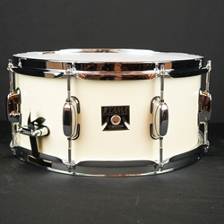 Tama 6.5" x 14" Superstar Classic Snare Drum in Lacquer Finish -  Satin Arctic Pearl (SAP) CLS1465SAP