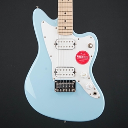 Squier Mini Jazzmaster® HH, Maple Fingerboard, Daphne Blue 0370125504