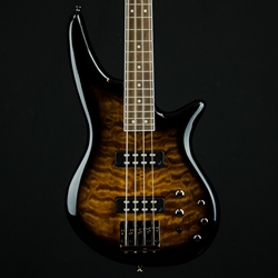 Jackson JS Series Spectra Bass JS3Q, Laurel Fingerboard, Dark Sunburst 2919924557