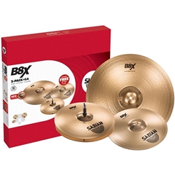 Sabian B8X Performance Box Set with Free 14" crash 45002X-14