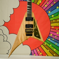 Jackson JS Series Rhoads MAH JS32, Amaranth Fingerboard, Natural 2919804557