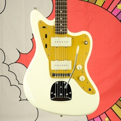 Squier J Mascis Jazzmaster, Laurel Fingerboard, Vintage White 0371060541