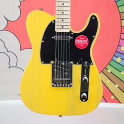 Squier Affinity Series™ Telecaster®, Maple Fingerboard, Black Pickguard, Butterscotch Blonde 0378203550