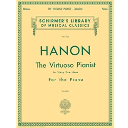 Hal Leonard Hanon – Virtuoso Pianist in 60 Exercises – Complete HL50256970