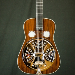 Peter Salma 1998 Peter Slama Square Neck Resonator, All Rosewood, Rare, Handbuild Guitar ISS17811