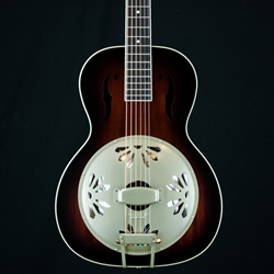 Gretsch G9241 Alligator Biscuit Round-Neck Resonator Guitar with Fishman® Nashville Pickup, 2-Color Sunburst 2718015503