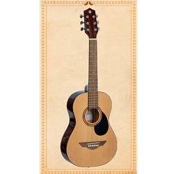 H.Jimenez Ranchero 1/2 Sized Acoustic Guitar with carry bag LGR50S