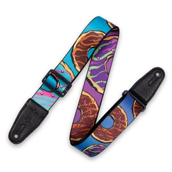 Levys Levy's MPD2-120 Polyester Guitar Strap - Donuts