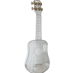 Amahi Amaha DDUK22 Crystal Clear Soprano Ukulele