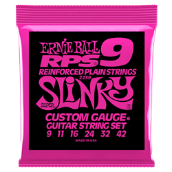 Ernie Ball SUPER SLINKY RPS NICKEL WOUND ELECTRIC GUITAR STRINGS - 9-42 GAUGE P02239