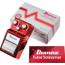 Ibanez TS9  40th Anniversary Tube Screamer, Ruby Red TS940TH