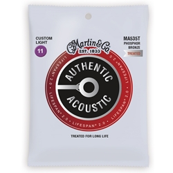 Martin Lifespan .011-.052 Phos. Bz. Acoustic Strings MA535T