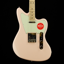 2021 Squier Paranormal Offset Telecaster, Maple Fingerboard, Mint Pickguard, Shell Pink 0377005556