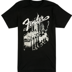 Fender FENDER® TUBES T-SHIRT Black - Medium Only 9190125406