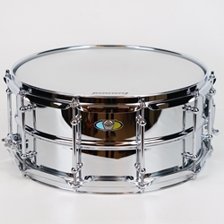 Ludwig 6.5x14 Supralite Snare Drum w/ Chrome Triple Flange Hoops, Tube lugs LU6514SL