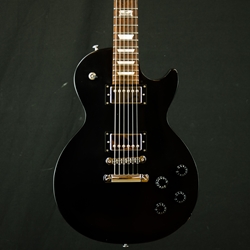 2017 Gibson Les Paul Studio 120th Anniversay Electric Guitar, Matte Black, SKB Hard Case UGLP120