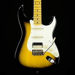 Fender JV Modified '50s Stratocaster HSS, Maple Fingerboard, 2-Color Sunburst, Deluxe Gig Bag 0251802303