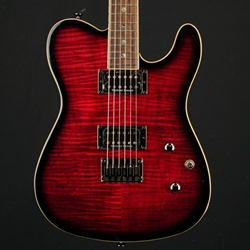 Fender Special Edition Custom Telecaster FMT HH, Laurel Fingerboard, Black Cherry Burst 0262004561