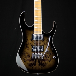 Ibanez GRG220PA2 Electric Guitar, Brown Black Burst GRG220PA2BKB