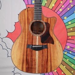 Taylor 724CE Koa Acoustic-Electric Guitar, Deluxe Hardcase