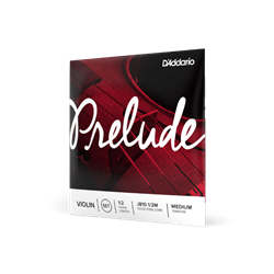 D'addario D'Addario Prelude Violin String Set, 1/2 Scale, Medium Tension J8101/2M