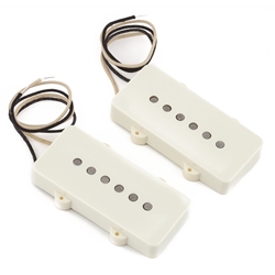 Fender Pure Vintage '65 Jazzmaster® Pickup Set, Vintage White (2) 0992239000