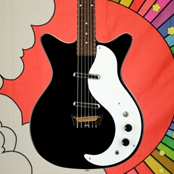 Danelectro Stock '59 Electric Guitar, Black STOCK 59 - BLACK