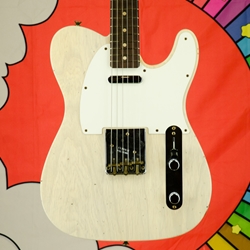 2022 Fender Custom Shop Limited Edition '59 Telecaster Journeyman Guitar, Aged White Blonde 9231012613