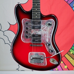 Xyz Used Jomadi "Rock Black" Electric Guitar w/ chipboard case UJBJELECTRIC